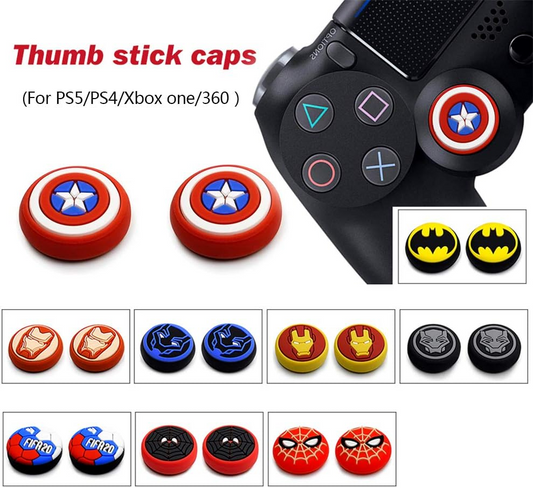 Arrange a pair of silicone controller joystick caps for your game console!