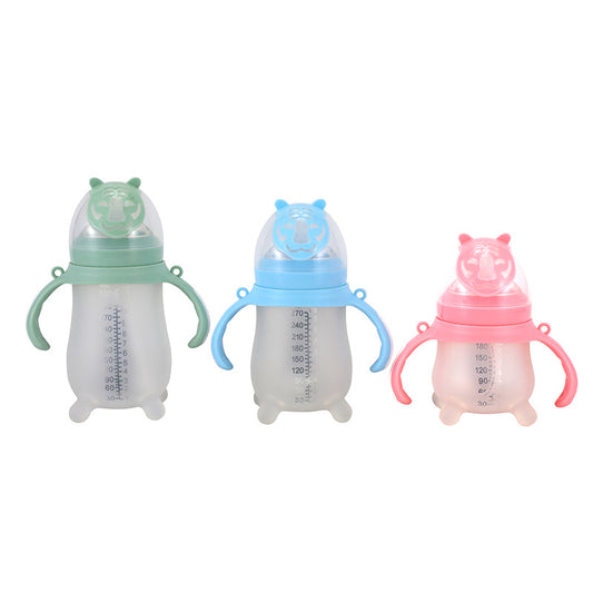 How about a liquid silicone baby bottle?
