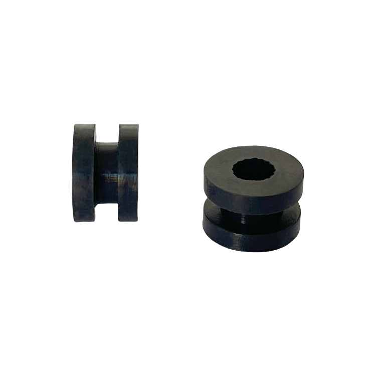 Custom wholesale I-shaped rubber ring Silicone rubber guard coil Waterproof flame retardant insulated wire cover rubber ring