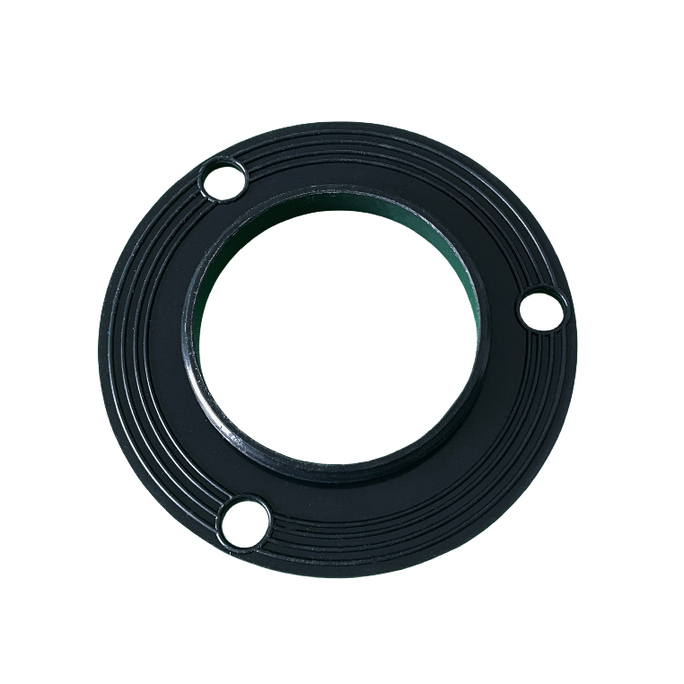 Customized specification silicone rubber waterproof ring with a diameter of 71.5mm, black EPDM sealing silicone rubber ring flange gasket