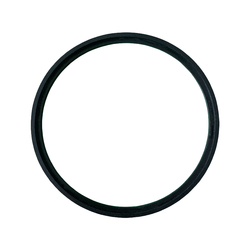 Custom-made lamp ring with a diameter of 114mm, black elastic high-temperature resistant lamp accessory base O-shaped rubber ring