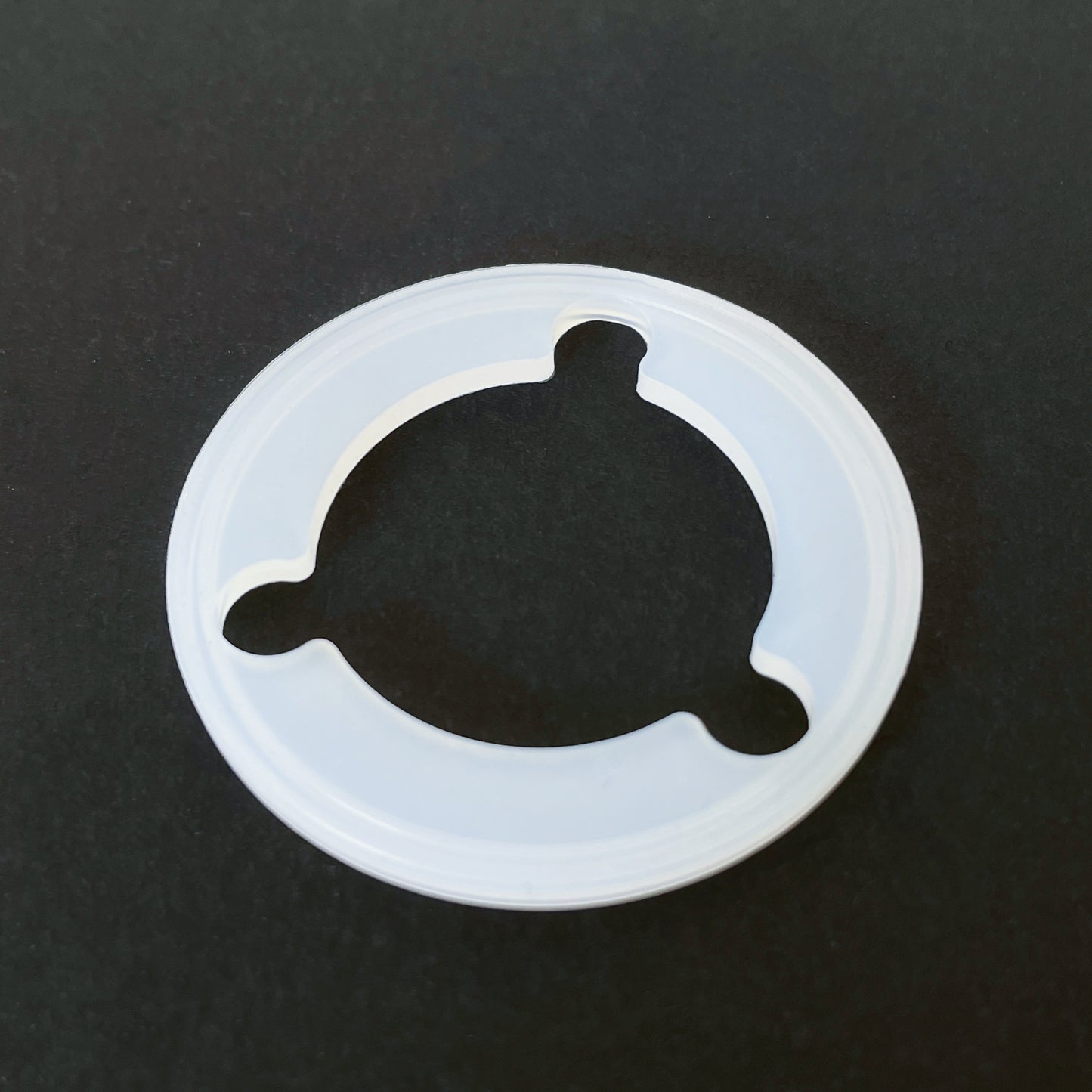 Customized transparent silicone gasket gasket diameter 40mm waterproof and anti-slip sealing ring Silicone O-type flat gasket
