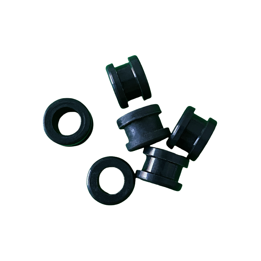Slot type silicone rubber ring, silicone rubber fluorine rubber EPDM I-shaped motor coil silicone plug protective sleeve