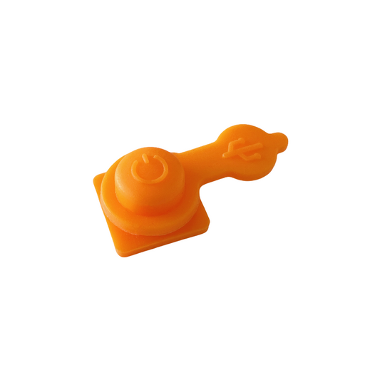 Lighting fixtures, double-pin silicone buttons, single-point charging holes, waterproof buttons, buttons, switch caps, conductive buttons
