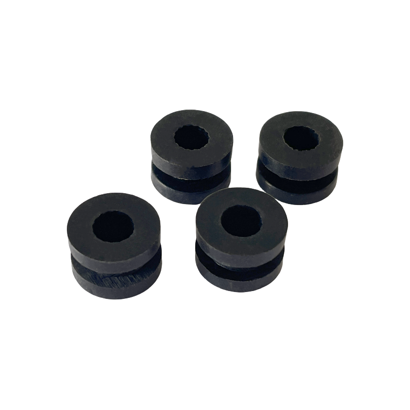 Custom wholesale I-shaped rubber ring Silicone rubber guard coil Waterproof flame retardant insulated wire cover rubber ring