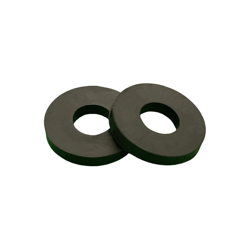 Customizable rubber flat gasket sealing ring, black rubber gasket, flat hole foot pad, anti-slip buffer gasket