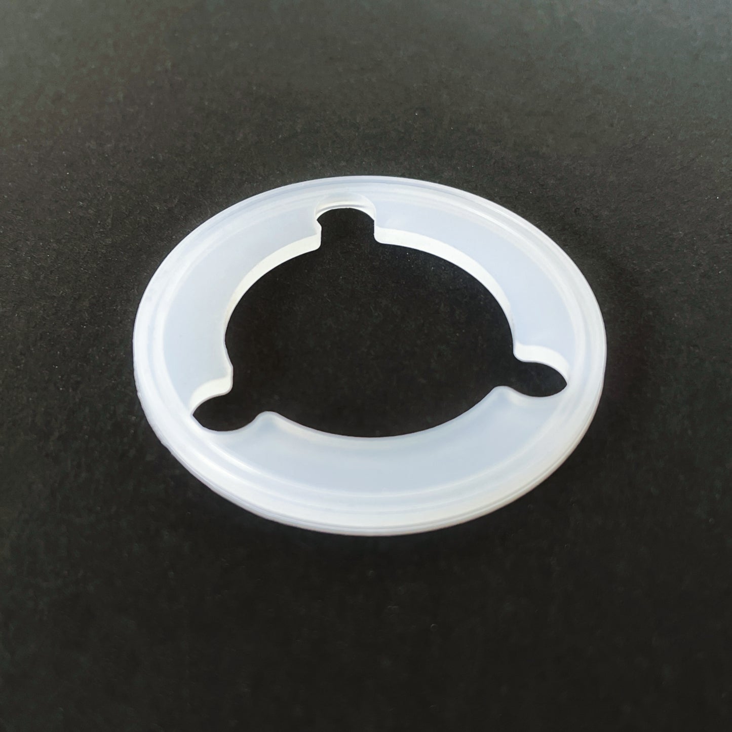 Customized transparent silicone gasket gasket diameter 40mm waterproof and anti-slip sealing ring Silicone O-type flat gasket