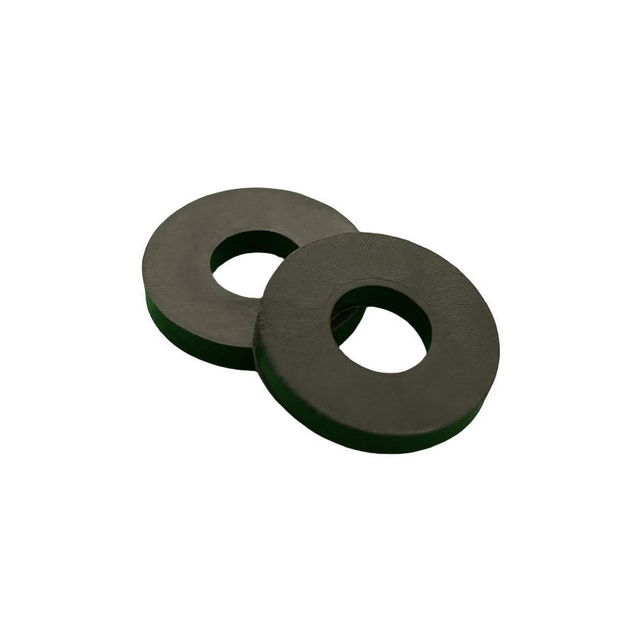 Customizable rubber flat gasket sealing ring, black rubber gasket, flat hole foot pad, anti-slip buffer gasket
