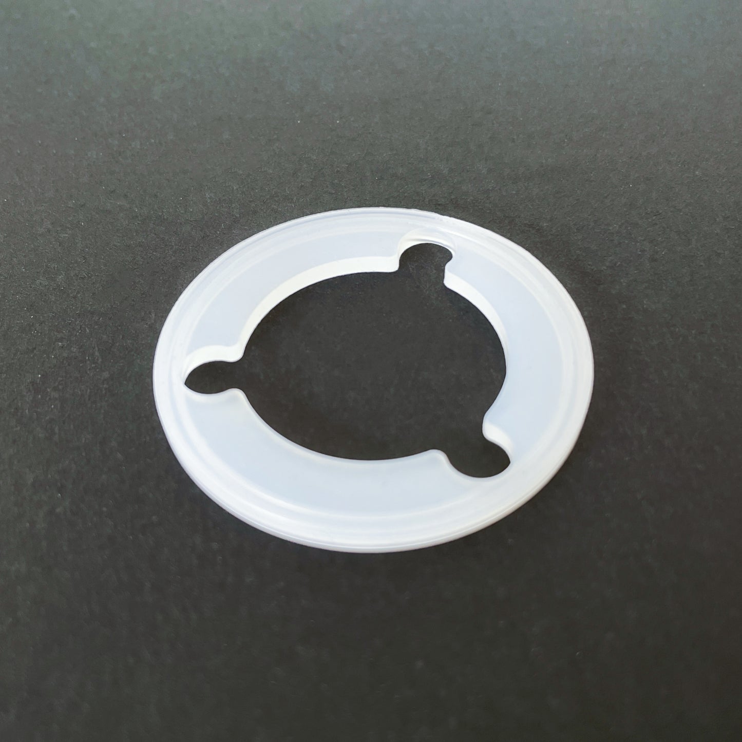 Customized transparent silicone gasket gasket diameter 40mm waterproof and anti-slip sealing ring Silicone O-type flat gasket
