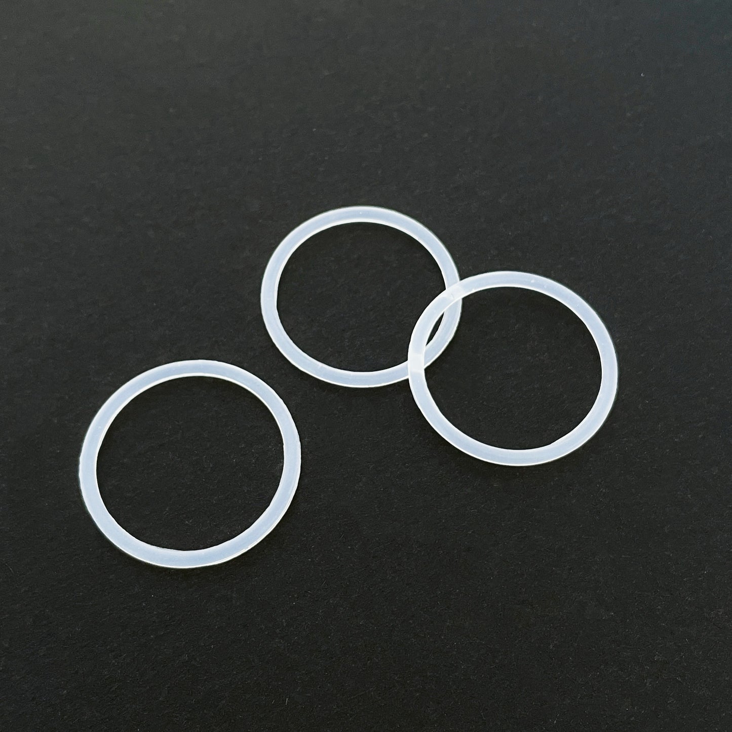 Silicone O-ring with a wire diameter of 2mm* outer diameter of 28mm, food-grade waterproof and wear-resistant rubber EPDM silicone sealing ring