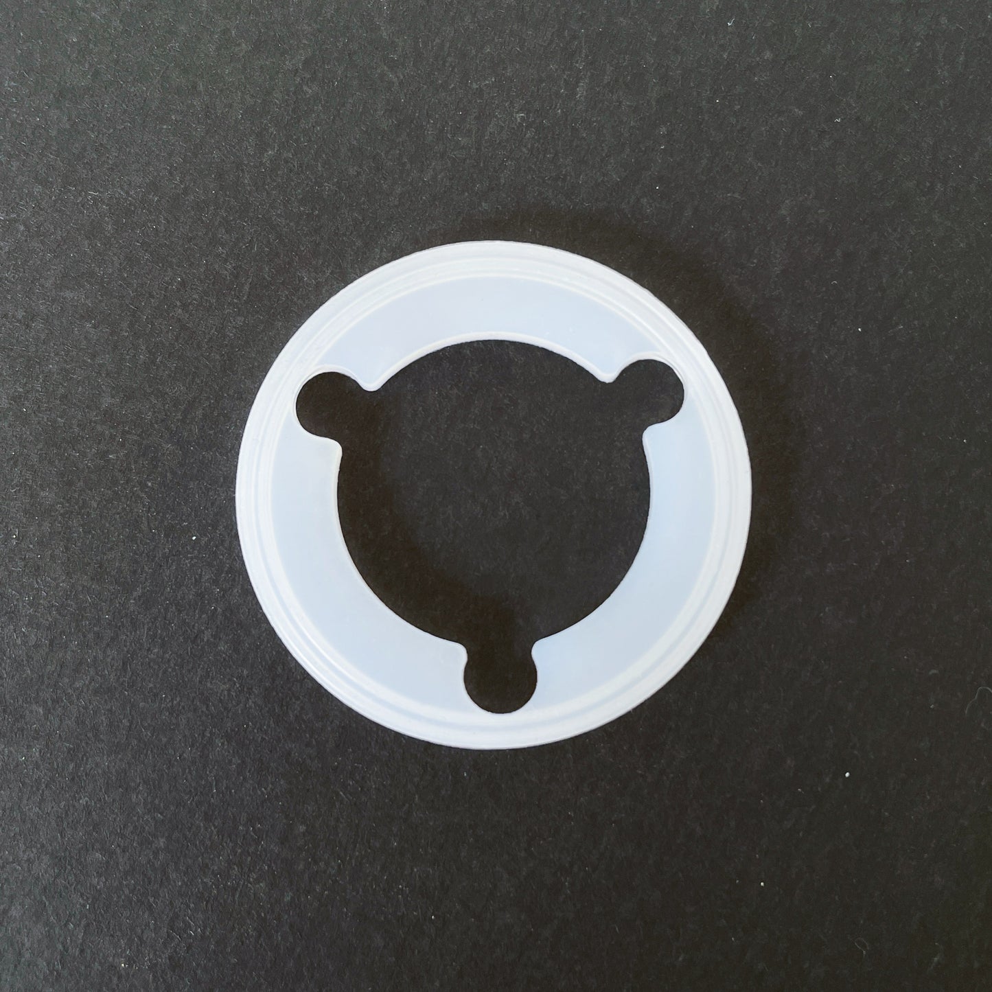 Customized transparent silicone gasket gasket diameter 40mm waterproof and anti-slip sealing ring Silicone O-type flat gasket