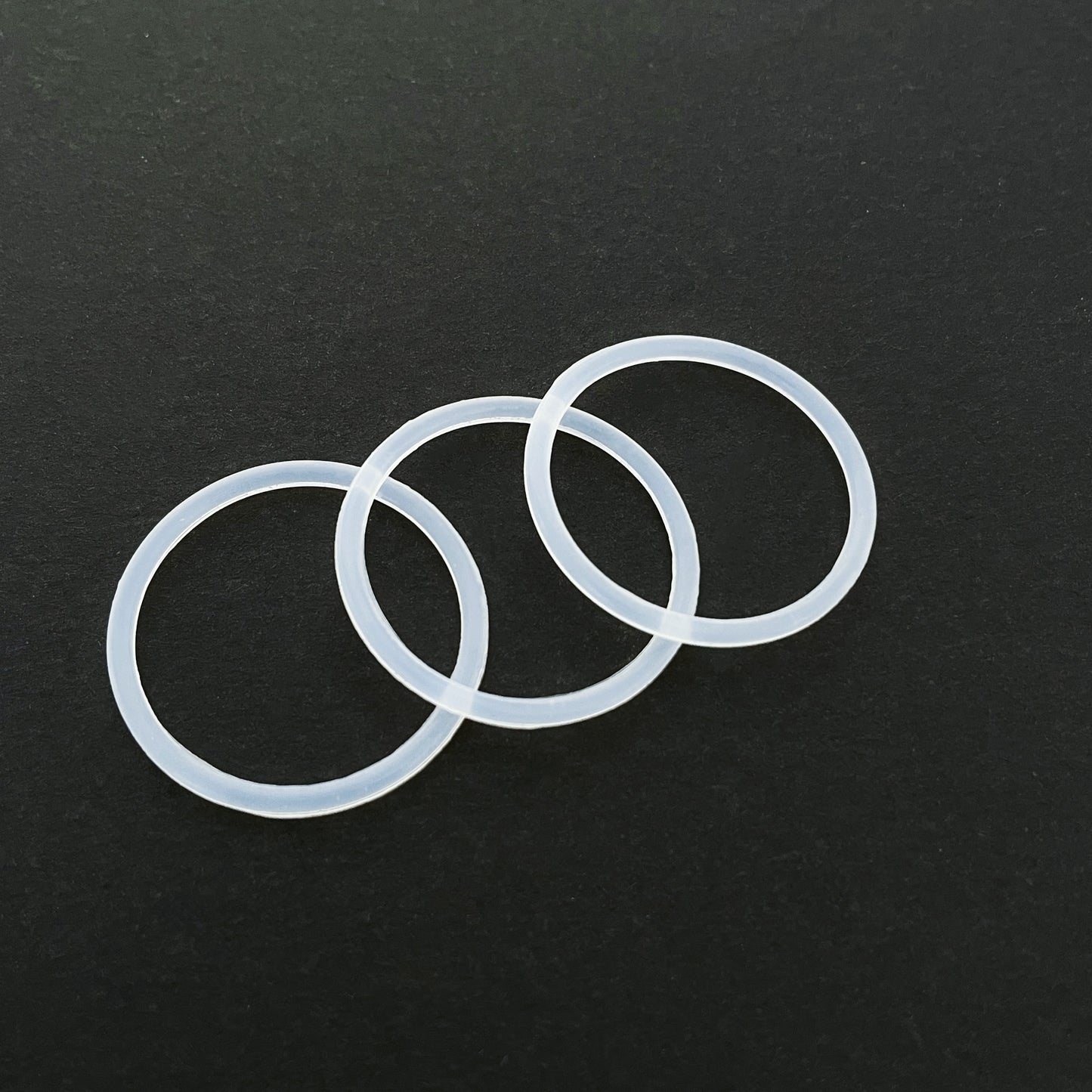 Silicone O-ring with a wire diameter of 2mm* outer diameter of 28mm, food-grade waterproof and wear-resistant rubber EPDM silicone sealing ring