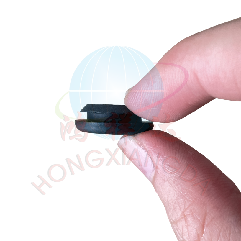 Factory custom wholesale silicone plug 19mm rubber protective sleeve coil sheath O-shaped silicone coil