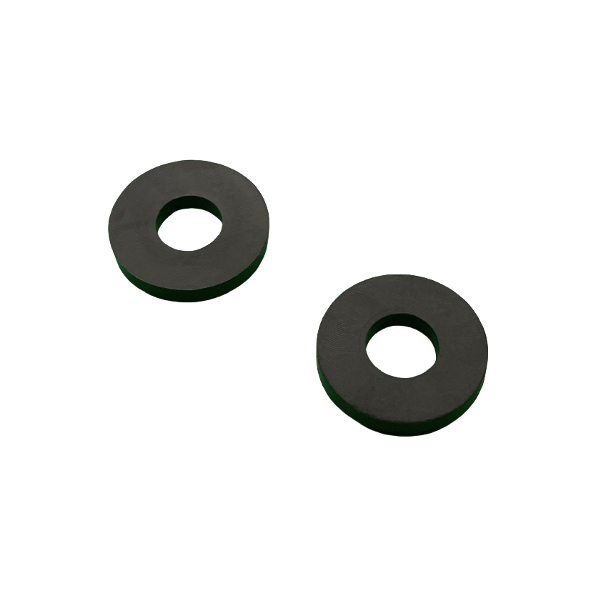 Customizable rubber flat gasket sealing ring, black rubber gasket, flat hole foot pad, anti-slip buffer gasket