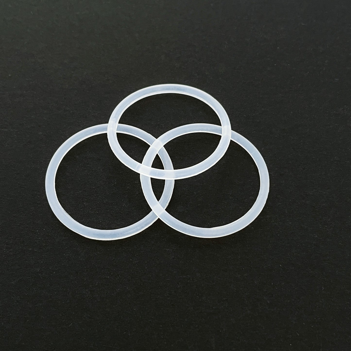 Silicone O-ring with a wire diameter of 2mm* outer diameter of 28mm, food-grade waterproof and wear-resistant rubber EPDM silicone sealing ring