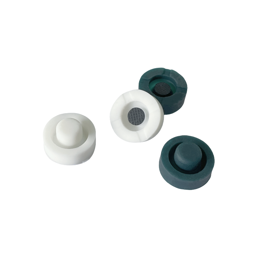The original manufacturer offers wholesale of touch switch button caps, toys, electrical appliances, light-transmitting single-point conductive silicone buttons in stock