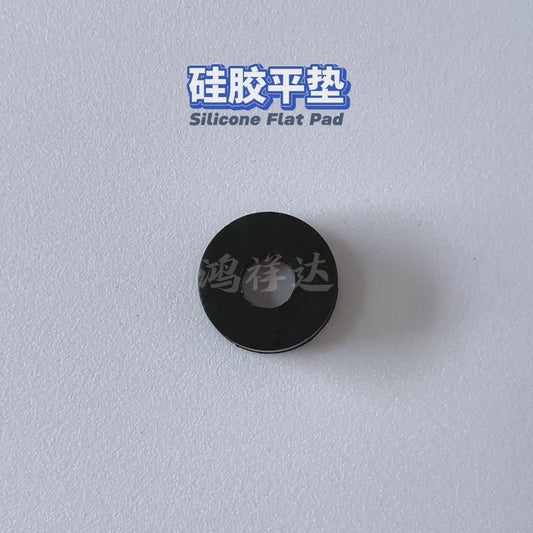 Customized circular waterproof silicone flat gaskets, high-temperature resistant and waterproof, multi-specification sealing silicone flat gaskets and gaskets