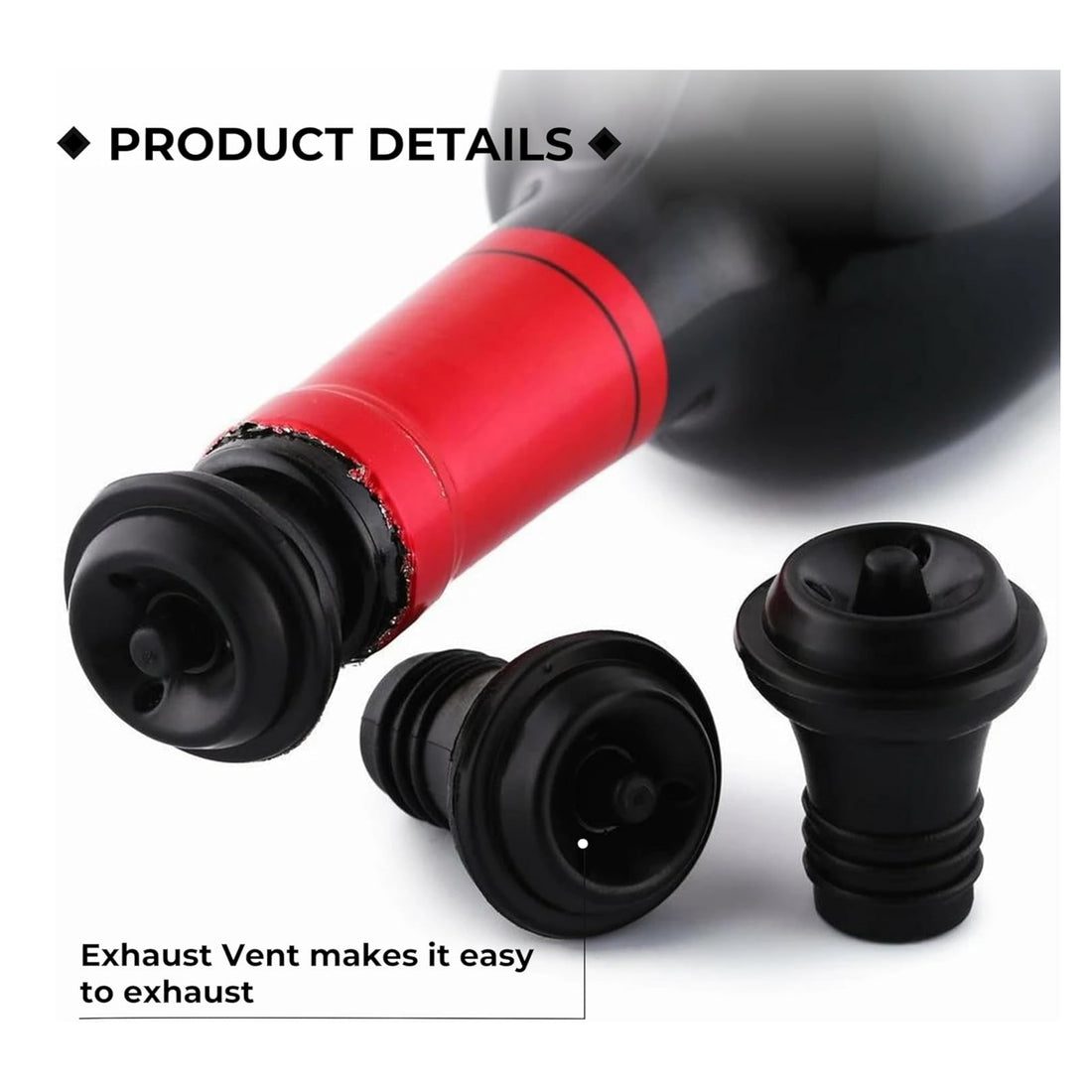 Introducing the Customized Silicone Wine Stopper