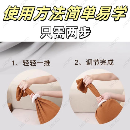 Original supply side sleeping pillow snaps for pregnant women headrest fixer food grade tie mouth heart-shaped silicone buckle