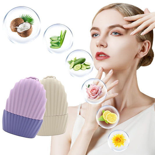 Explosive silicone beauty ice lattice beauty makeup tool shell face Ice lattice Eye massage face soothing ice mold