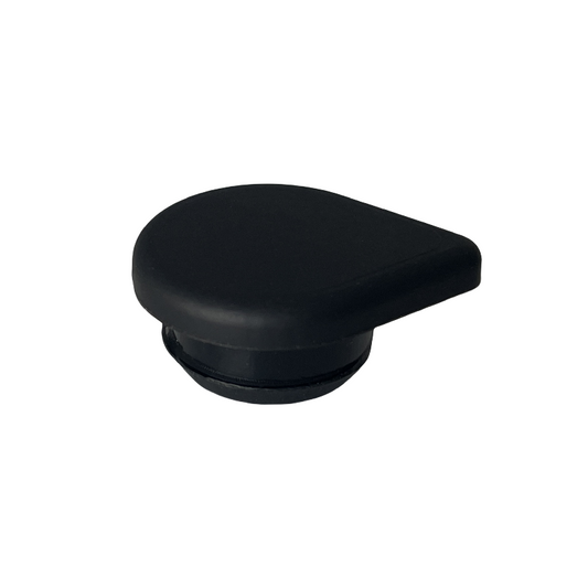 Customized Silicone Plug for Factory Origin, 14mm Waterdrop-shaped Black Waterproof Seal Durable Silicone Water Stopper