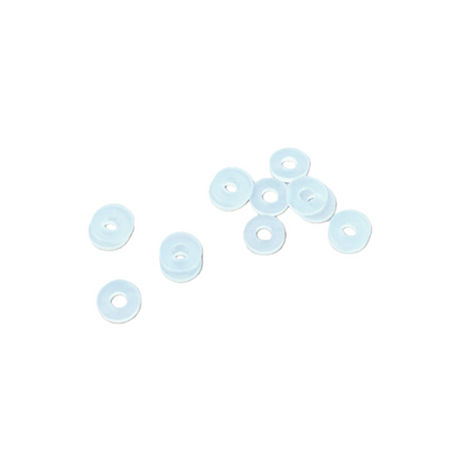 Manufacturer supplies transparent silicone gasket, outer diameter 6mm waterproof sealing anti-slip screw silicone rubber washer gasket