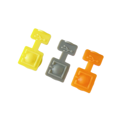 Silicone charging port dust plug, lamp, speaker, small appliance jack, Huawei port dust and waterproof usb cover