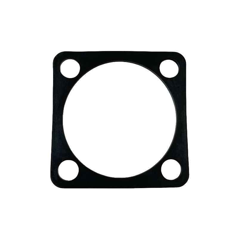 Customized Silicone Pad for Airplane Headlight, 66mm Square Lamp Accessory, Black Light Cover, Airplane Head Silicone Pad Sheet