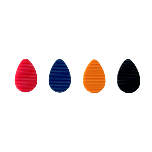 Red Black Blue Orange AB Elliptical Rubber Stopper Left and Right Dust-Proof Silicone Hole Plugs