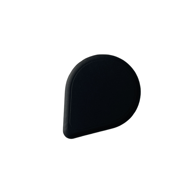 Customized Silicone Plug for Factory Origin, 14mm Waterdrop-shaped Black Waterproof Seal Durable Silicone Water Stopper