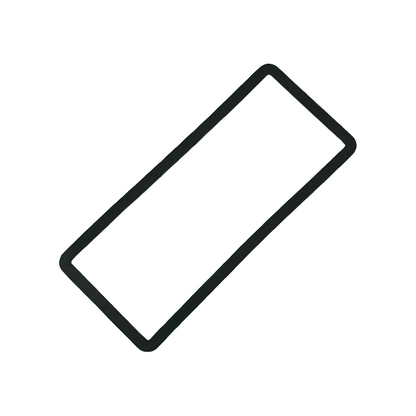 Factory-customized square silicone rubber rings for wear-resistant electrical appliances and furniture, 83*36mm black sealing silicone rubber waterproof rings