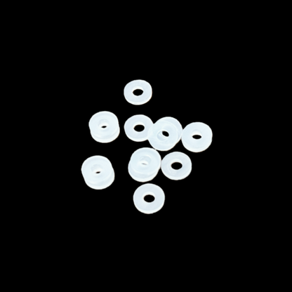 Manufacturer supplies transparent silicone gasket, outer diameter 6mm waterproof sealing anti-slip screw silicone rubber washer gasket