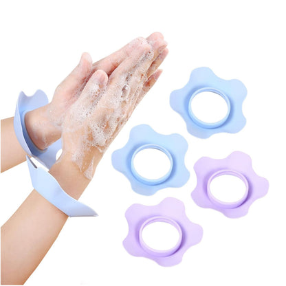 Customized Silicone Washcloth Wristband, Waterproof and Moisture-Proof Sleeve for Facial Head Washing