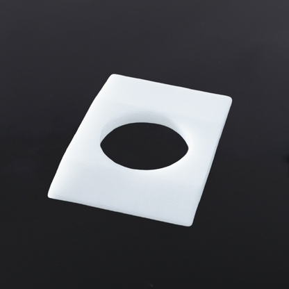 Customized 40mm Silicone Pad from Original Factory, Shaped with Central Round Hole, Anti-Slip Transparent Silicone Pad