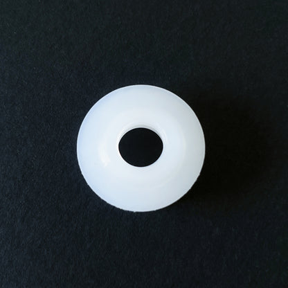 Customized circular silicone rubber coil, soft and wear-resistant protective coil, waterproof thickened transparent silicone rubber protective wire cover hole