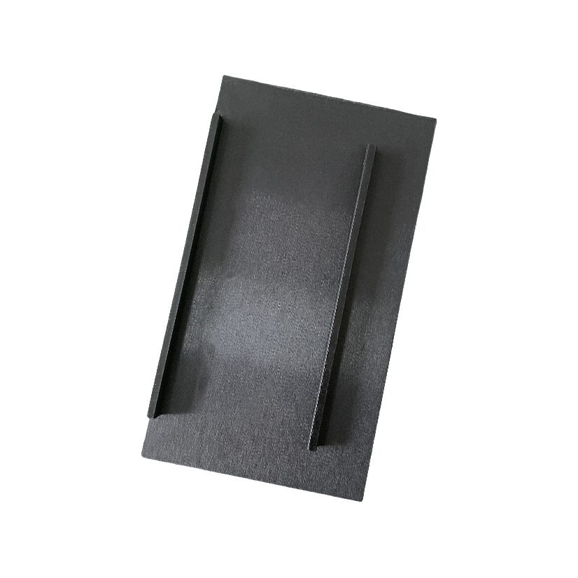 The custom-made silicone board coffee machine wood board accessories are closely attached to the custom-sized food-grade silicone board