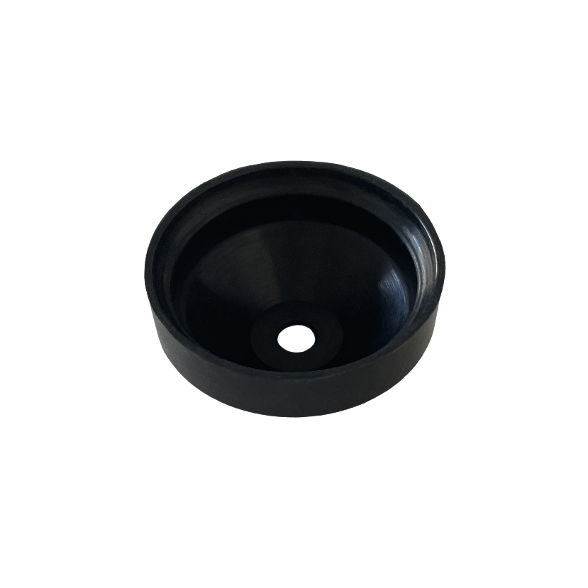 Customized Electrical Accessories, Large and Small Holes, Black Silicone Rubber Air Vortex Knob Gasket, Electric Knob Gasket