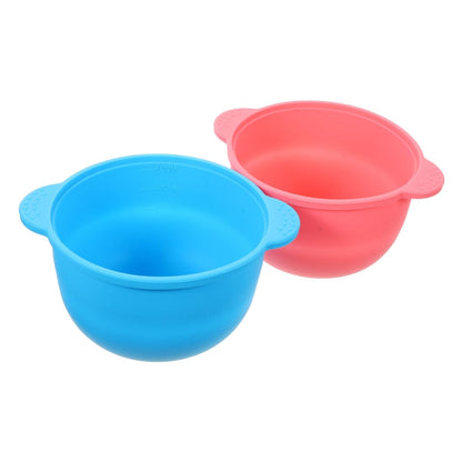 Factory wholesale silicone folding wax bean bowl Detachable wax bowl for hair removal wax heater lining