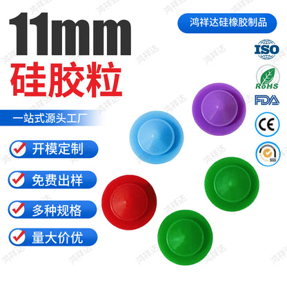The manufacturer customizes ironing board accessories with silicone plugs that are waterproof, dustproof and hole-blocking, featuring 11mm colored small silicone particles