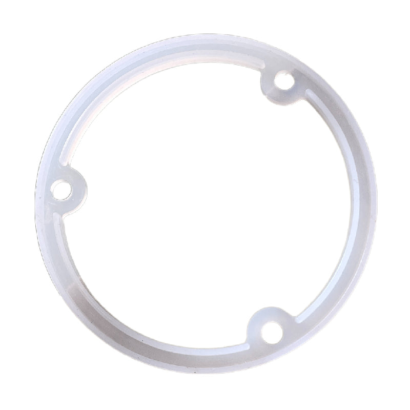 Multi-specification high-temperature resistant O-ring dust-proof sealing circular 2.5-inch, 3.5-inch and 4-inch transparent silicone waterproof rings