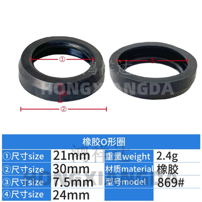 Factory Customized Own Mold Rubber O-Ring, Black Rubber O-Rings Diameter 30mm Silicone Rubber O-Ring