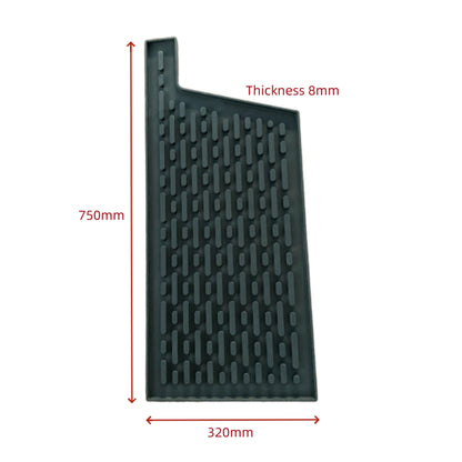 Silicone drain mat printable tableware drying mat Kitchen silicone sink mat size insulated placemat