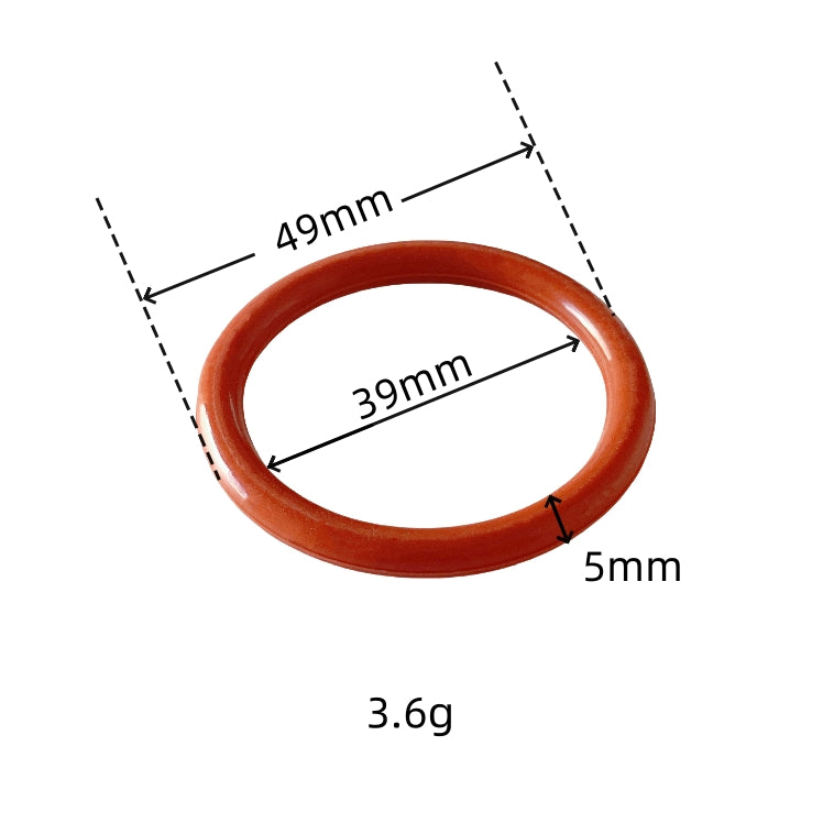 Factory wholesale custom O-ring coffee machine accessories Silicone rubber ring universal parts 49mm sealed O-ring