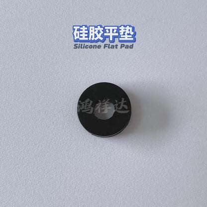 Customized circular waterproof silicone flat gaskets, high-temperature resistant and waterproof, multi-specification sealing silicone flat gaskets and gaskets