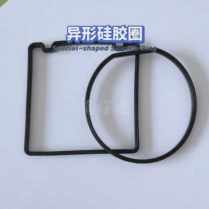 The original manufacturer has in stock silicone rubber rings with a wire diameter of 5* outer diameter of 95mm, black waterproof and anti-slip special-shaped sealing O-rings