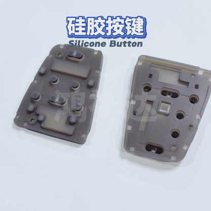 Manufacturer customized conductive left and right buttons, wear-resistant calculator, electronic translucent oil injection, multi-color single-point silicone buttons
